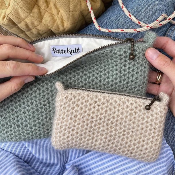 Honey Purse - strikkeopskrift fra PetiteKnit