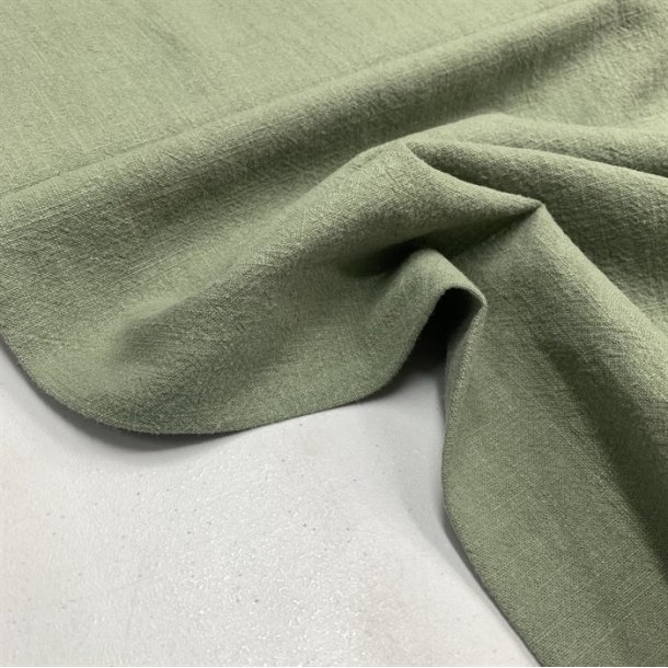 Bld, vasket hr i stvet lys grn fv. 67  - pr. 0,25 meter.