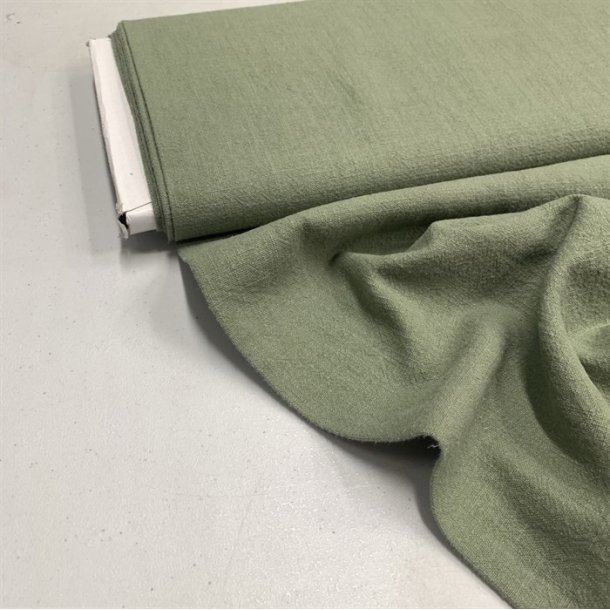 Bld, vasket hr i stvet lys grn fv. 67  - pr. 0,25 meter.