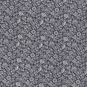 Liberty bomuldspoplin 'Kelmscott' i koksgr - pr. 0,25 meter. 