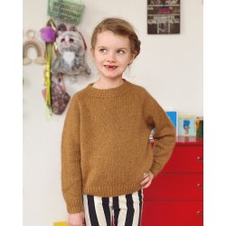 Ingen Dikkedarer Sweater Junior - strikkeopskrift fra PetiteKnit