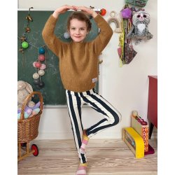 Ingen Dikkedarer Sweater Junior - strikkeopskrift fra PetiteKnit