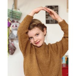 Ingen Dikkedarer Sweater Junior - strikkeopskrift fra PetiteKnit