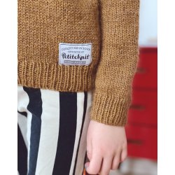 Ingen Dikkedarer Sweater Junior - strikkeopskrift fra PetiteKnit