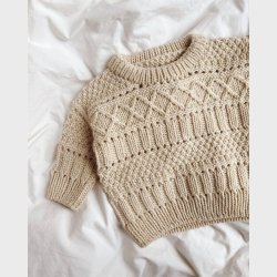 Ingrid Sweater Baby - PetiteKnit strikkekit