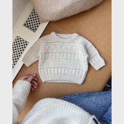 Ingrid Sweater Baby - PetiteKnit strikkekit