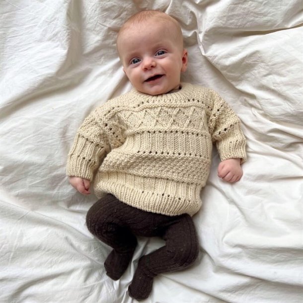 Ingrid Sweater Baby - PetiteKnit strikkekit