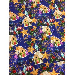 Jule-kupon med snemnd i glaskugle - pr. kupon 