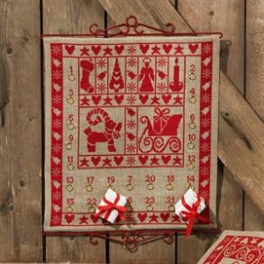 Pakkejulekalder 40x50 cm, Permin - pr. stk.