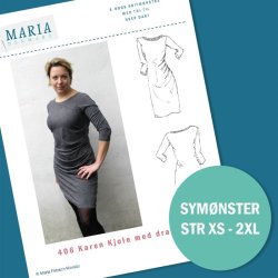 Den lkre viskosejersey i marinebl - pr. 0,25 meter