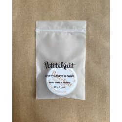 "Keep Your Knit In Shape" - strikkeelastik