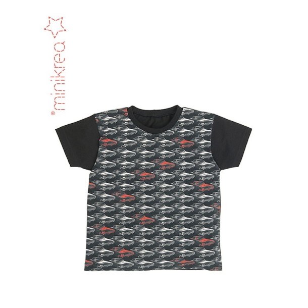 Klassisk T-shirt  - MiniKrea mnster 66210