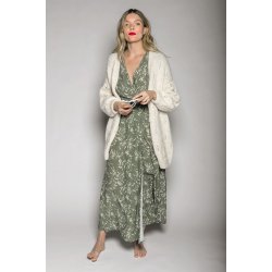 Klver-cardigan / Klver-jakke - strikkekit fra Sandnes