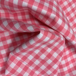 Kkkentern i pastelpink og hvid - pr. 0,25 meter