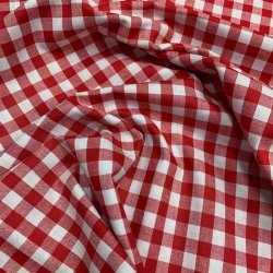 Kkkentern i rd og hvid - pr. 0,25 meter