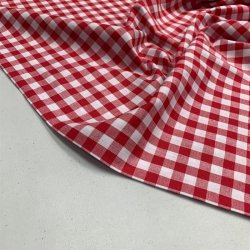 Kkkentern i rd og hvid - pr. 0,25 meter