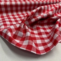 Kkkentern i rd og hvid - pr. 0,25 meter