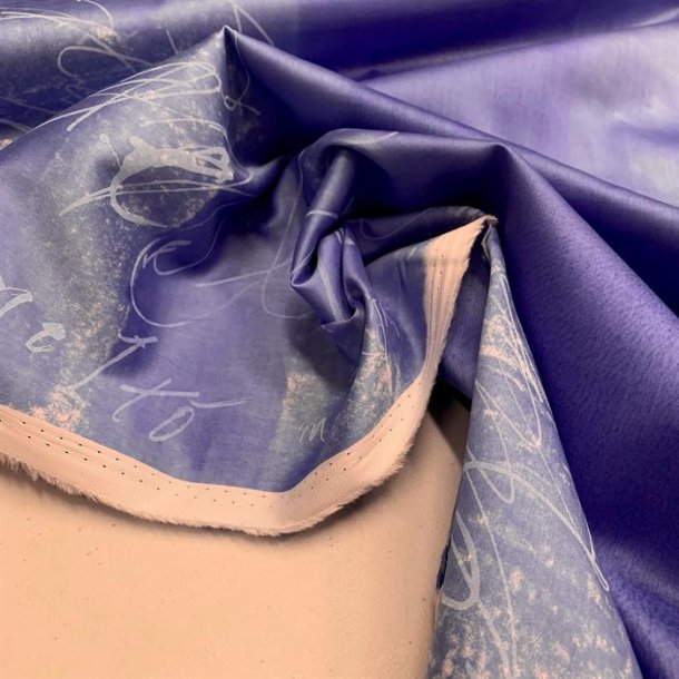 Bomuldssatin - Nani Iro Ripple EGX-10743-1B by Kokka - pr. 0,25 meter