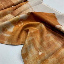 Kokka lrred i hr fra Nani Iro (gyldenbrun / rustfarvet) - pr. 0,25 meter