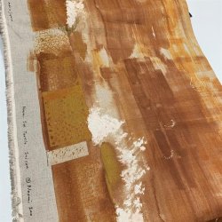 Kokka lrred i hr fra Nani Iro (gyldenbrun / rustfarvet) - pr. 0,25 meter