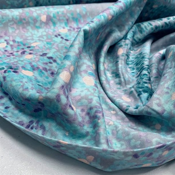 Kokka double gauze fra Nani Iro i serien Birds Eye (EGX 11070-1D) - pr. 0,25 meter