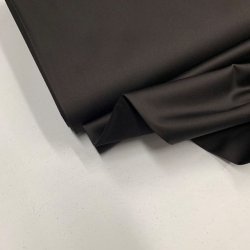 Lrredssatin til bukser i sort - pr. 0,25 meter