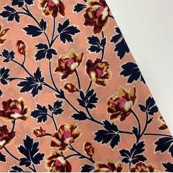 Liberty bomuldspoplin 'Linley' i laksefarvet - pr. 0,25 meter 