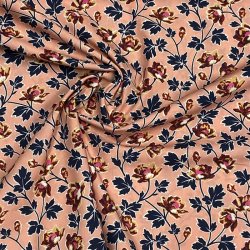 Liberty bomuldspoplin 'Linley' i laksefarvet - pr. 0,25 meter 