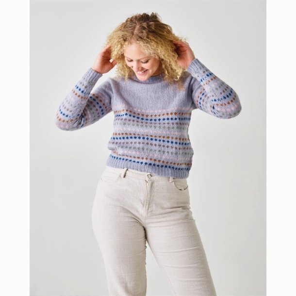 Strikkeopskrifter til Leonora garn fra Permin