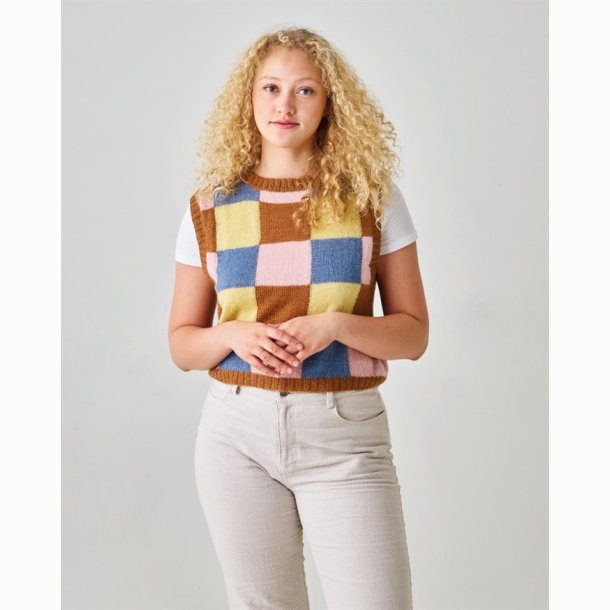 Strikkeopskrifter til Leonora garn fra Permin