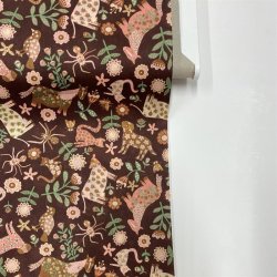 Liberty bomuld med forskellige dyr og blomster - pr. 0,25 meter 