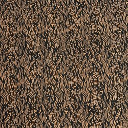 Liberty bomuld med mnster (gyldenbrun), 6288C - pr. 0,25 meter