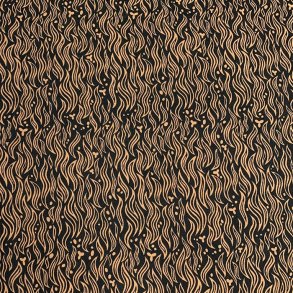 Liberty bomuld med mnster (gyldenbrun), 6288C - pr. 0,25 meter