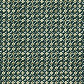 Liberty bomuldspoplin med gr�nne firkanter - pr. 0,25 meter 