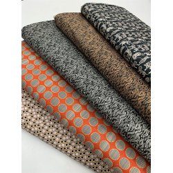 Liberty bomuld med mnster (gyldenbrun), 6288C - pr. 0,25 meter