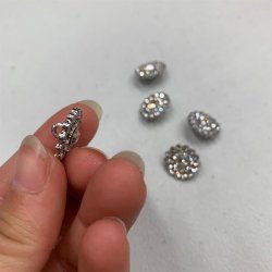 Lille blingknap - pr. stk