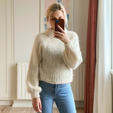 Sweater strikkeopskrift