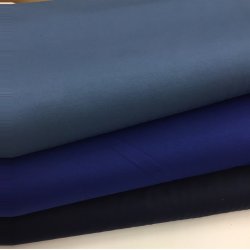 Luksusjersey i marinebl/koboltbl/duebl - pr. 0,25 meter