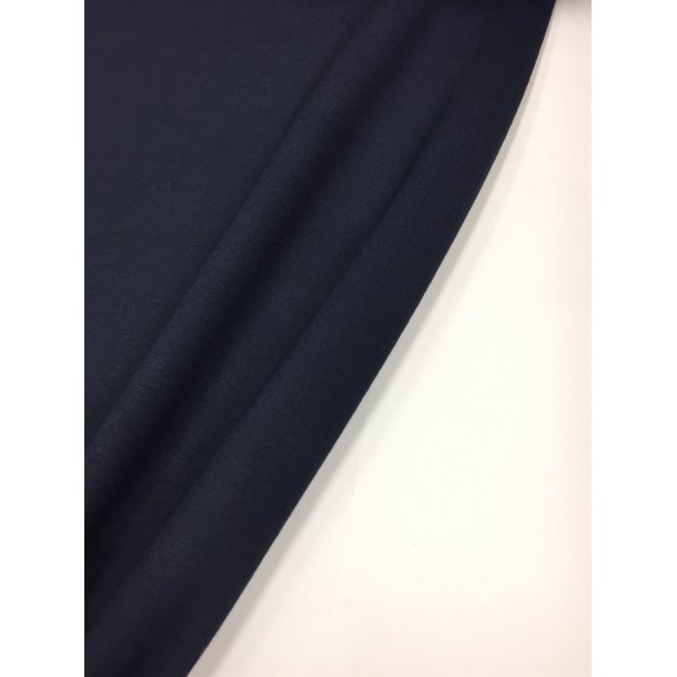 Kraftig jersey i marinebl - pr. 0,25 meter