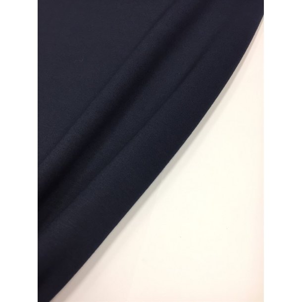 Kraftig jersey i marinebl - pr. 0,25 meter