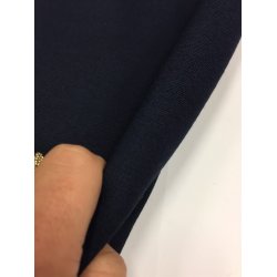 Kraftig jersey i marinebl - pr. 0,25 meter