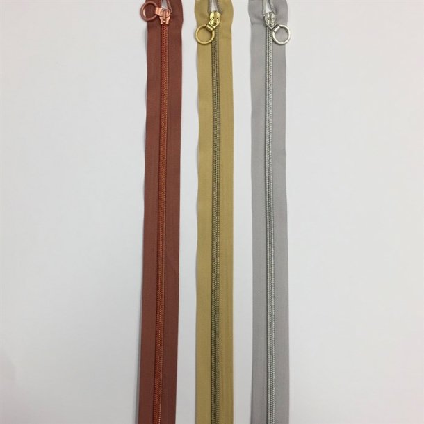 Lynlse i guld/slv/kobber, 3 lngder  