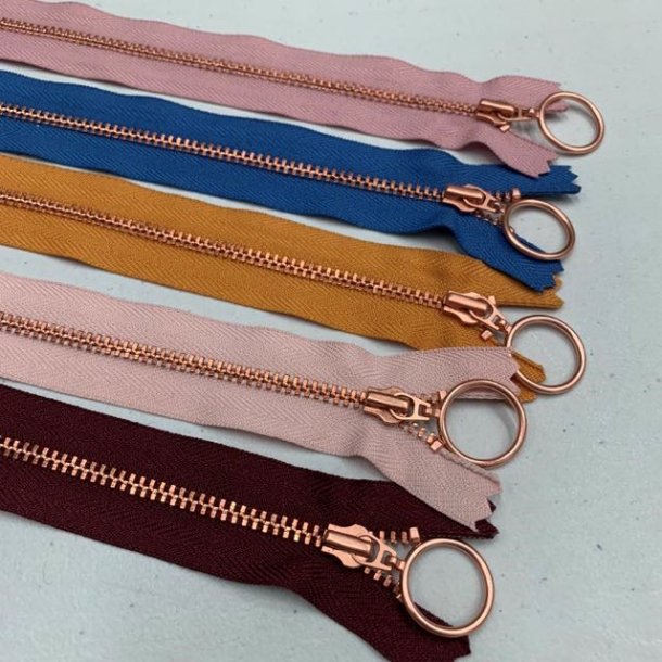 Lynlse med kobberring, 5 farver - 25 eller 30 cm lang