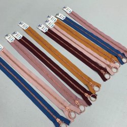 Lynlse med kobberring, 5 farver - 25 eller 30 cm lang