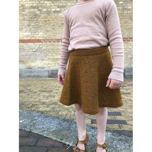 Mlkebtte-nederdel - PetiteKnit strikkekit