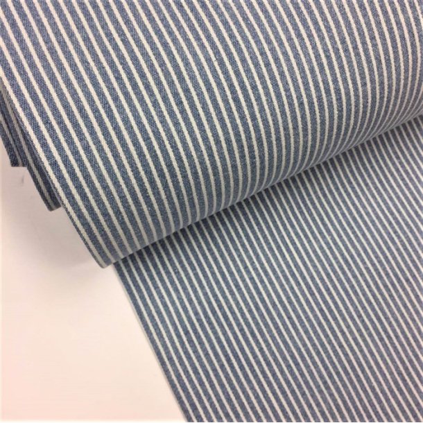 Mlkedrengestriber p denim - vlg mellem 3 farver - pr. 0,25 meter -