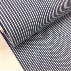 Mlkedrengestriber p denim - vlg mellem 3 farver - pr. 0,25 meter -