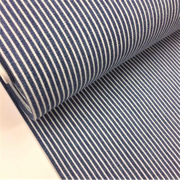 Mlkedrengestriber p denim - vlg mellem 3 farver - pr. 0,25 meter -