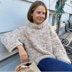 Marble Sweater - PetiteKnit strikkekit 