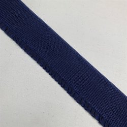 Marinebl elastik med flsekant - pr. meter 